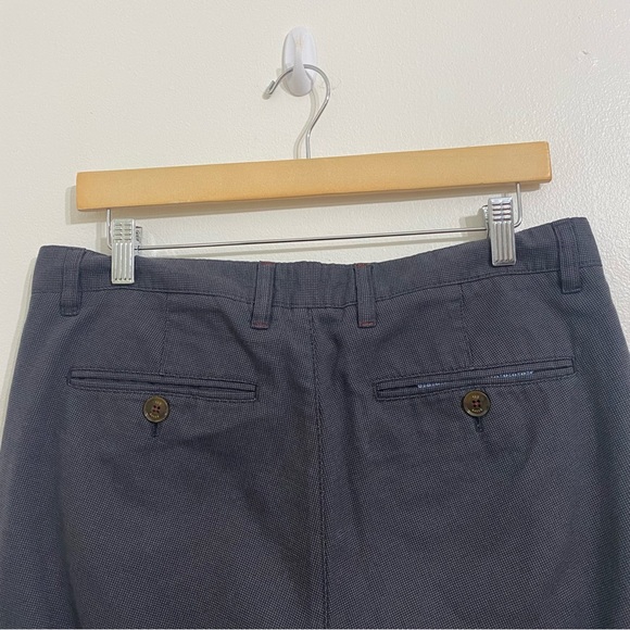 Ted Baker Londen Mens Regular Fit Dress Pants 32R Blue Gray Business Career - Picture 4 of 9